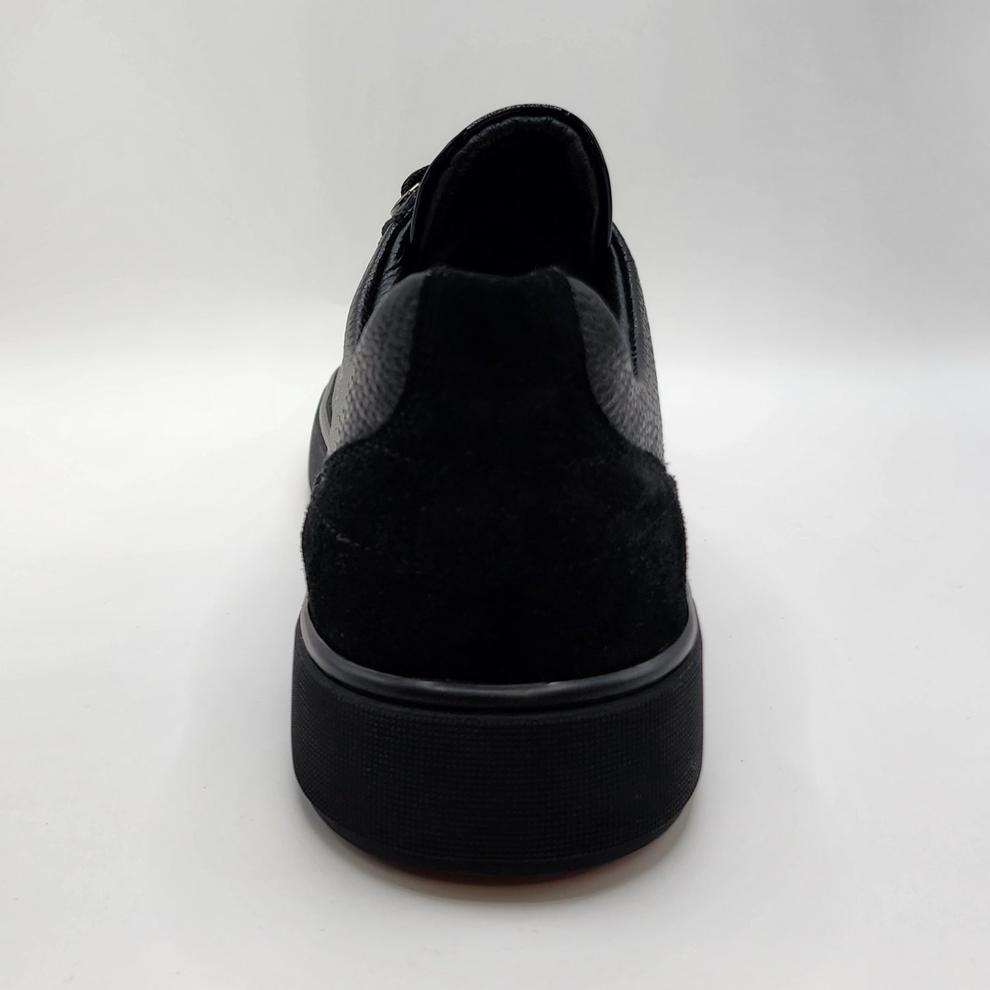 Black lines leather