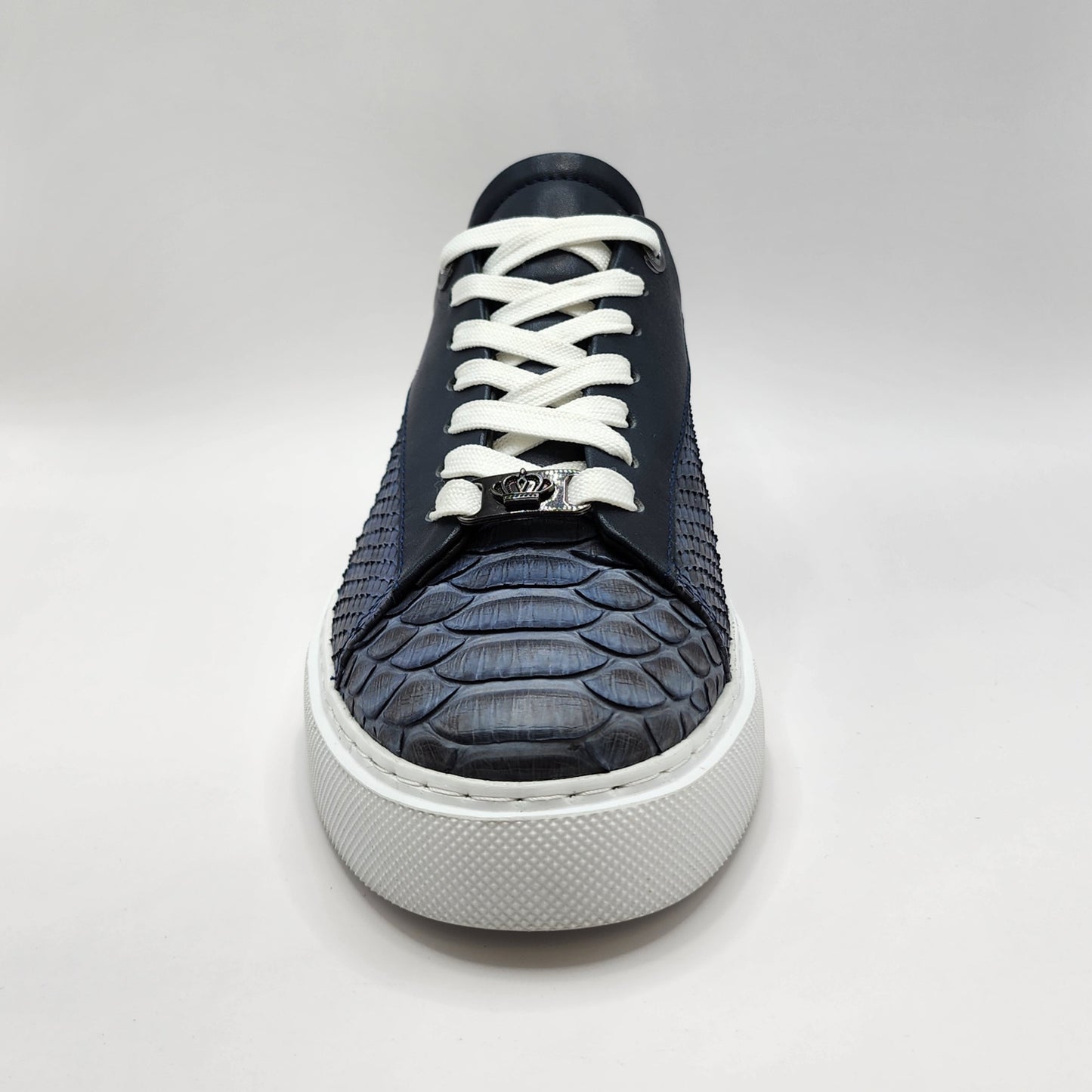 Blue phyton sneakers