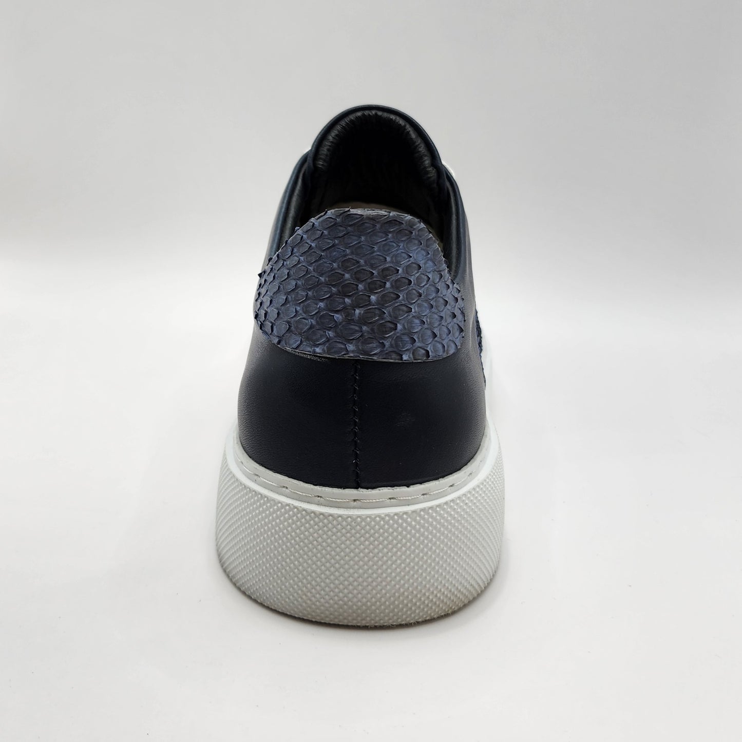 Blue phyton sneakers