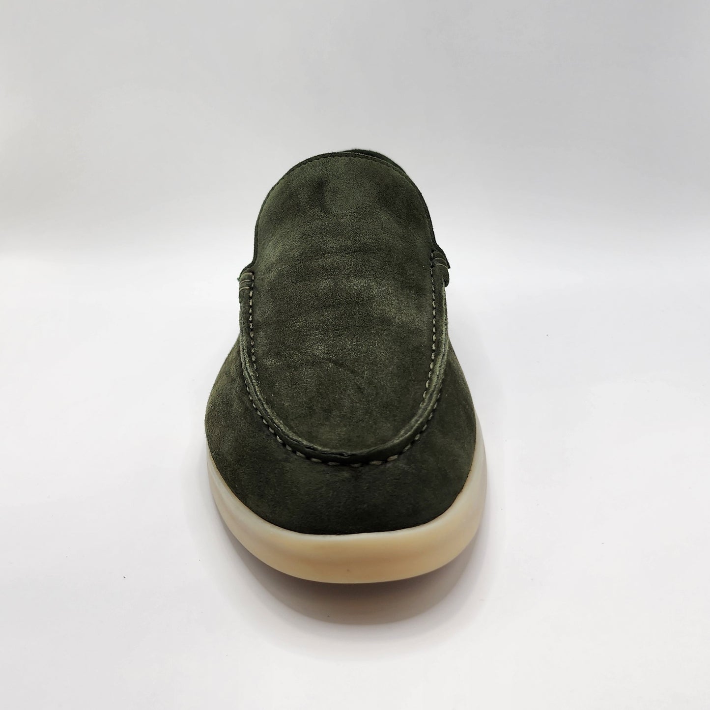 Green suede