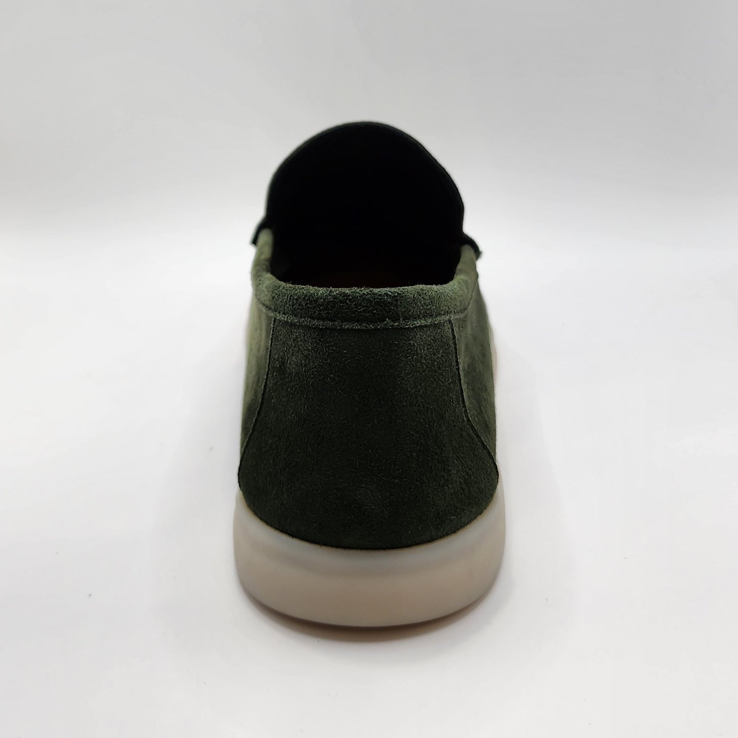 Green suede