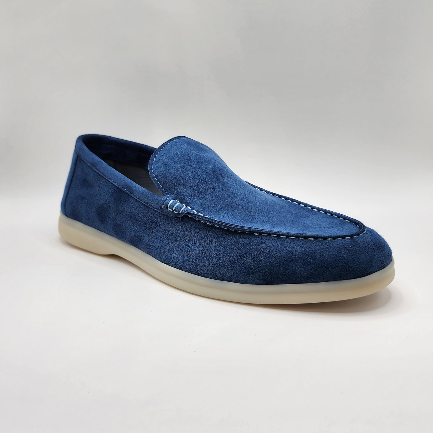 Light blue loafers