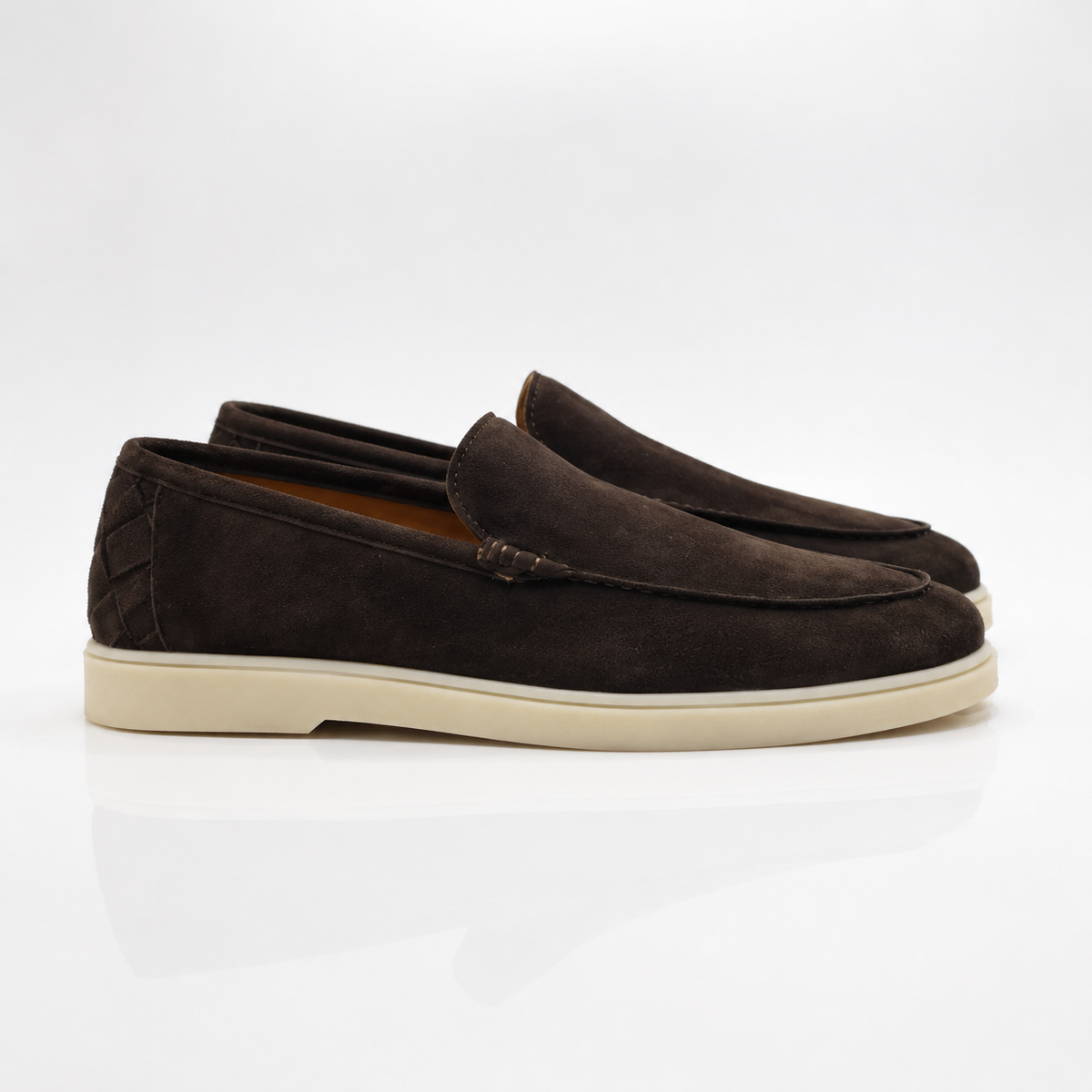 GAVA Brown Suede Loafers