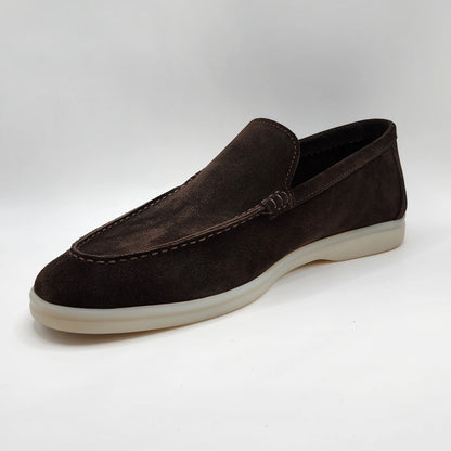 Dark brown loafers
