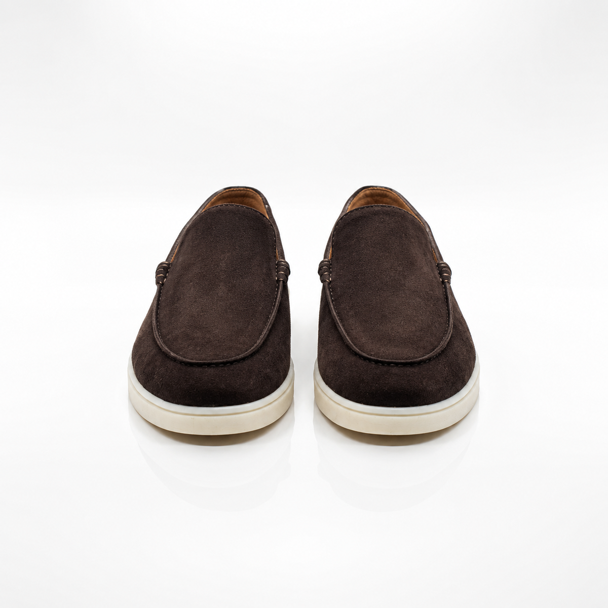 GAVA Brown Suede Loafers