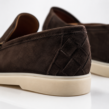 GAVA Brown Suede Loafers