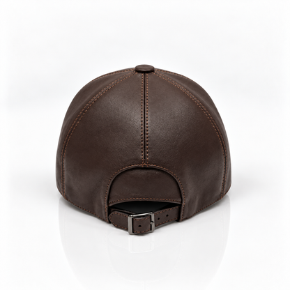 GAVA Premium Leather Cap – Brown