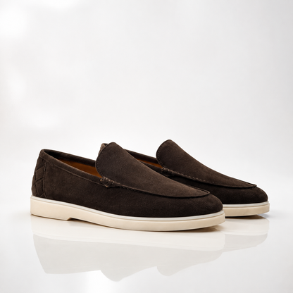 GAVA Brown Suede Loafers