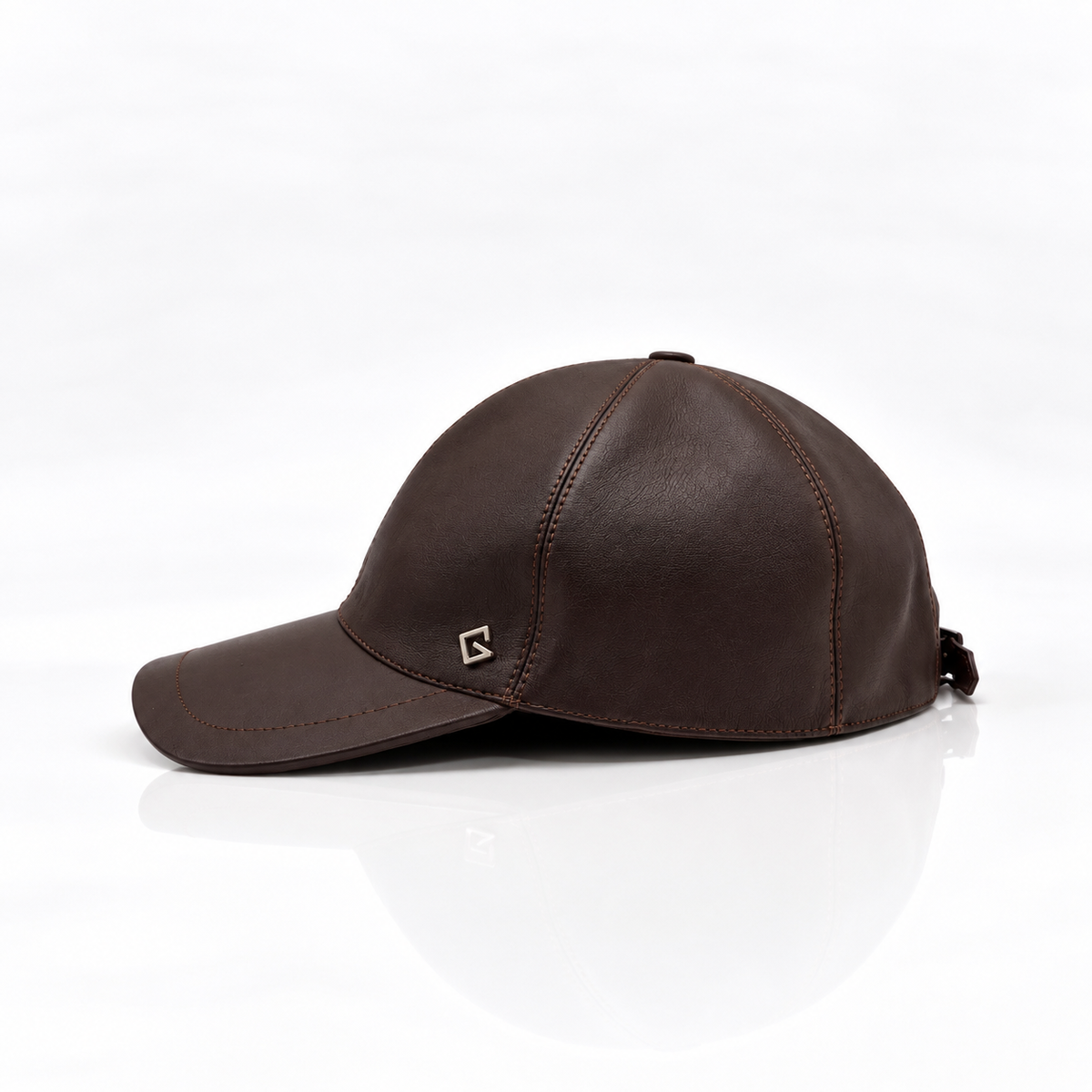GAVA Premium Leather Cap – Brown